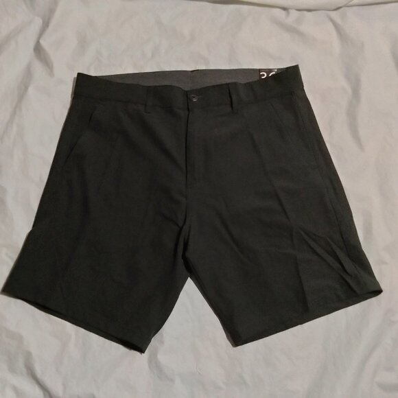 Burnside Men's Stretch Hybrid Land + Sea Shorts Charcoal UV Dry Size 36 - Picture 1 of 7